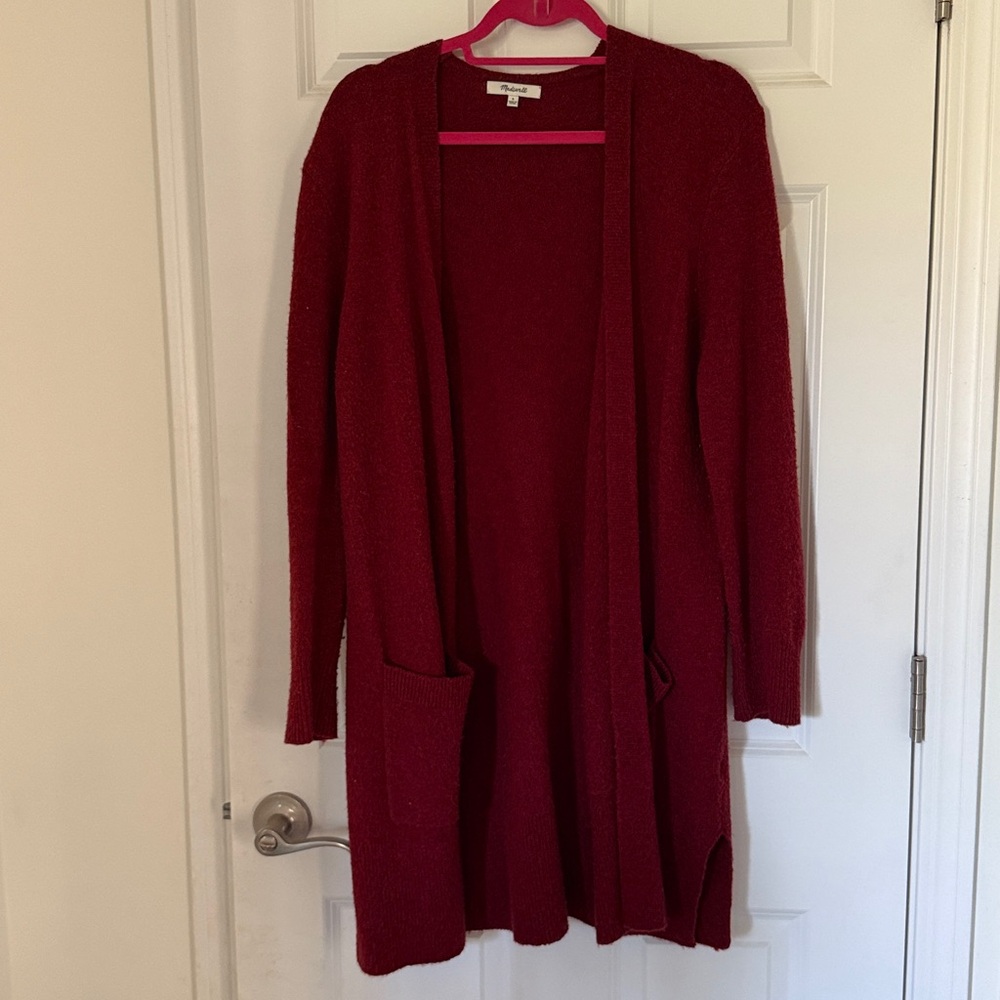Madewell Kent Knit Cardigan Sweater